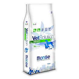 Produktbild von Monge Vetsolution Hund Übergewicht KG Diätfutter zur Gewichtsreduktion Trockenfutter 12 kg - 12 kg
