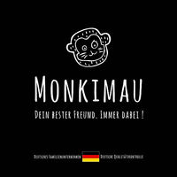 Produktbild von Monkimau Hundegeschirr mit Leine für kleine Hunde und Katzen aus Mikrofaser in Rot Größe S - 150 cm