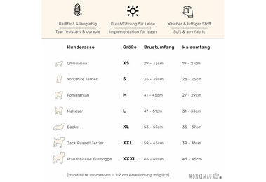 Monkimau Hundepullover Hoodie für Hunde und Katzen aus Fleece in Weiß XS – Bild 1 von 5