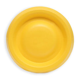 Monkimau Hundespielzeug Frisbee Ring aus EVA Gelb unzerstörbar für alle Altersstufen - 1 Stk. – Bild 1 von 4