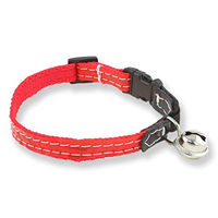 Produktbild von Monkimau Katzenhalsband leuchtend mit Glöckchen und Reflektor - 1 Stk.