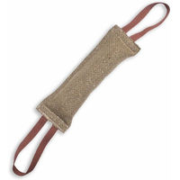 Produktbild von Monkimau Outdoor-Wurfspielzeug für erwachsene Hunde mit Seil in Grün und Beige