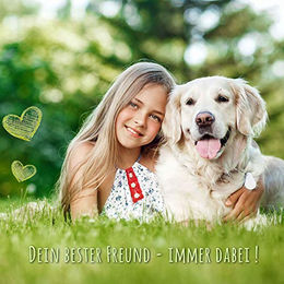 MONKIMAU Sicherheitsgeschirr für Hunde aus Nylon in Rot mit Leine für mittlere bis große Hunde – Bild 1 von 2
