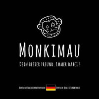 Produktbild von Monkimau Taktische Hundeleine für große Hunde mit Stoßdämpfung und Edelstahl-Frog-Clip, reflektierend, Lila - 1 Stk.