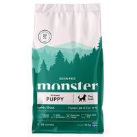 Produktbild von Monster Dog Getreidefreies Welpen Trockenfutter mit Lamm und Ente 12kg