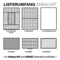 Produktbild von Montana Cages Anbaukit für New Sydney I und II Voliere für Papageien 90 x 70 cm