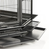 Produktbild von Montana Cages Eckvoliere Denver XXL Papageienkäfig in Anthrazit