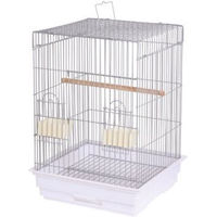 Produktbild von Montana Cages Eos Travel Transportkäfig für Großsittiche und Papageien Grau 44 x 44 cm