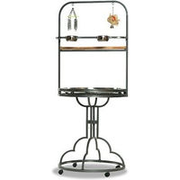 Produktbild von Montana Cages Freisitz New Starlite Papageien Freisitz aus Metall in Grau