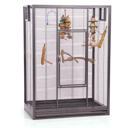 Montana Cages Melbourne 80 Voliere in Antik Grau für Kanarienvögel und Wellensittiche – Bild 1 von 13