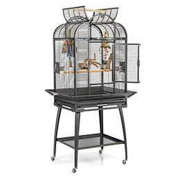 Montana Cages Vogelvoliere Havana Antik für Papageien und Wellensittiche 80 x 74 x 162 cm – Bild 1 von 13