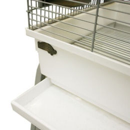 Montana Cages Voliere Memphis III Vogelkäfig für Papageien Wellensittiche Nymphensittiche und Agaporniden in Grau – Bild 1 von 2
