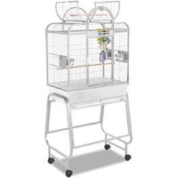 Produktbild von Montana Cages Voliere San Remo II Platinum für Papageien und Wellensittiche in Grau/Silber