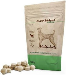 Montanus nature Multi-Vits Vitamin-Nahrungsergänzung als Pulver zur Immunstärkung 200 g – Bild 1 von 2