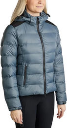 Produktbild von Montar Athena Damen Reitjacke wasserabweisend für den Winter in Grau oder Blau Größe XL