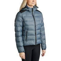 Produktbild von Montar Athena Damen Reitjacke wasserabweisend für den Winter in Grau oder Blau Größe XL