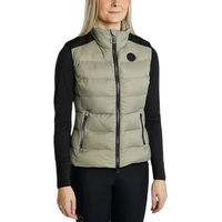 Produktbild von Montar Athena Daunenweste Damen Wasserabweisend Grün XL