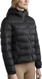 Produktbild von Montar Athena Refined Damen Daunenjacke mit Kapuze wasserabweisend Schwarz Größe S
