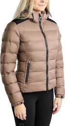 Montar Athena Reitjacke Damen Full Zip aus Nylon in Braun wasserabweisend Größe XS – Bild 1 von 1