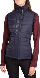 Produktbild von Montar Bodywarmer für Kinder Blau wasserabweisend aus Polyester