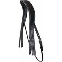 Produktbild von Montar Classic Doppelte Flanschstulpe aus Leder für Pony in Schwarz