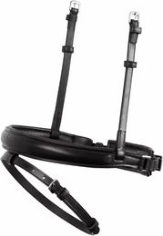 Produktbild von Montar Classic ECO Reithalfter aus veganem Leder in Schwarz für Vollblut