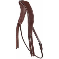 Produktbild von Montar Classic Zügelkopfstück aus veganem Leder in Schwarz oder Braun Größe M