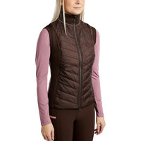 Produktbild von Montar Daunenweste Damen Mari Braun Größe M aus Polyester