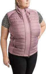 Produktbild von Montar Daunenweste Emma Damen Rosa 4XL wasserabweisend