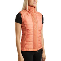 Produktbild von Montar Daunenweste Emma Quilt Damen Orange Größe M wasserabweisend