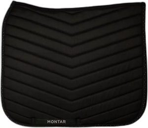 Produktbild von Montar Dressur Schabracke Fair Schwarz für Vollblut