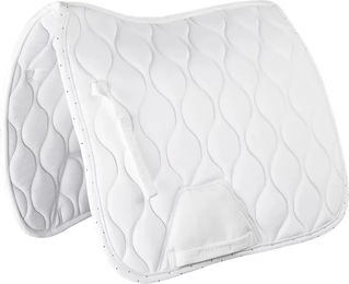 Produktbild von Montar Dressur Schabracke Flow Crystal Weiß aus Polyester für Vollblut