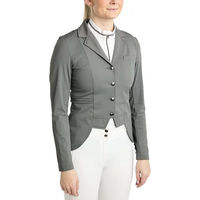 Produktbild von Montar Dressurfrack Kylie für Damen in Silber Grau aus Softshell