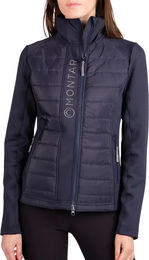 Produktbild von Montar Emma Daunenjacke für Damen zum Reiten wasserabweisend Blau XL