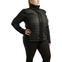 Produktbild von Montar Emma Daunenjacke für Damen zum Reiten wasserabweisend Schwarz 4XL