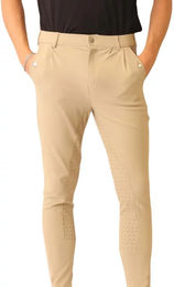 Produktbild von Montar ESS Gary Reithose für Herren mit Full Grip in Beige aus wasserabweisendem Polyamid