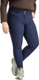Produktbild von Montar ESS Megan Highwaist Reithose Damen Full Grip Blau Größe 48