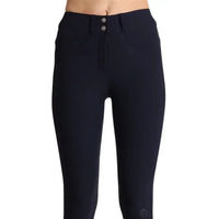 Produktbild von Montar Essential Megan Vol 2 Reithose Damen mit Full Grip und Silikonbeschichtung Blau Größe 44 wasserabweisend