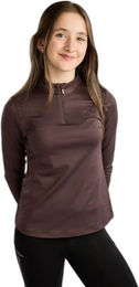 Montar Everline Langarm-Reit-Poloshirt für Mädchen zur Übergangszeit – Bild 1 von 1