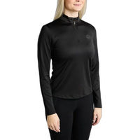 Produktbild von Montar Everline Poloshirt für Damen mit langen Ärmeln für die Übergangszeit in Quarz