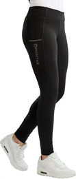 Montar Everline Reitleggings Full Grip für Mädchen in Quarz Gold und Schwarz – Bild 1 von 1