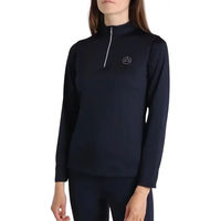 Produktbild von Montar Everly Reit-Poloshirt für Damen in Blau Größe S