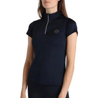 Produktbild von Montar Everly Reit-Poloshirt für Mädchen in Blau aus Polyester