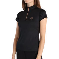 Produktbild von Montar Everly Reitshirt Damen aus Polyester in Rosa oder Schwarz Größe S