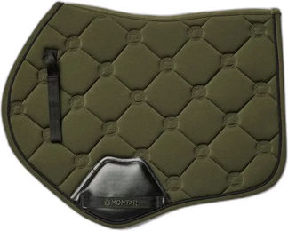 Produktbild von Montar Flow Softshell-Sattelunterlage für Vollblut in Grün