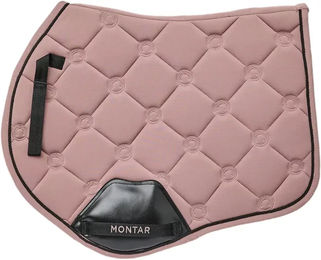 Montar Flow Springschabracke aus Kunstleder in Rosa – Bild 1 von 1