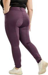 Montar Jodhpur Reithose Damen Full Grip Curve Flair Lila Beere Größe 48 – Bild 1 von 1