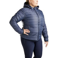 Produktbild von Montar Kate Damen Daunen-Reitjacke wasserabweisend Blau XXL