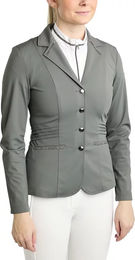 Montar Kelly Wettkampfjacke Damen Softshell Silber Grau – Bild 1 von 1