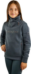 Produktbild von Montar Kinder Pullover Mädchen Grau aus Baumwolle Grösse 12 Jahre